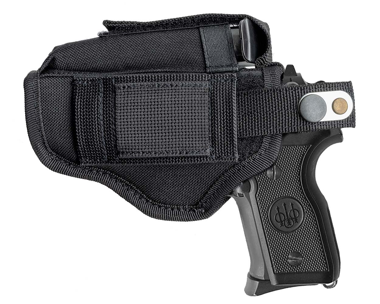 Кобура поясна/внутрібрючна з підсумком для магазину Beretta 8000 і Stoeger Cougar (ПРАВША/ЛІВША) - Зображення 2