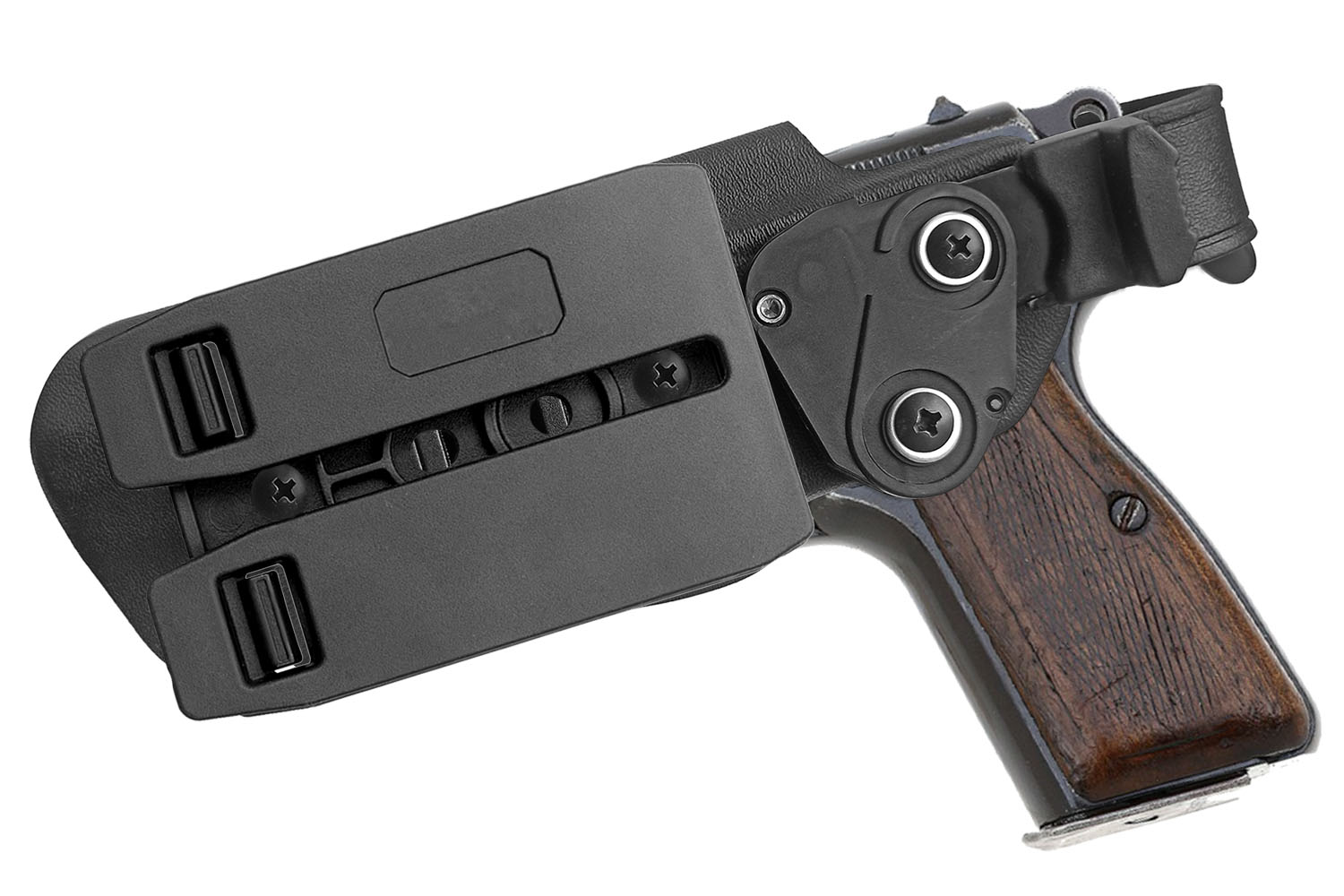 Пластиковая кобура, крепление поясное (Tek-Lok) или Molle для Browning Hi-Power (Кайдекс) - Image 3