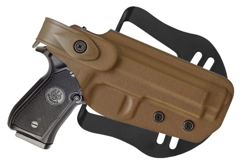 Поясная пластиковая кобура, крепление лопатка (Paddle) для Beretta М9/92 (Кайдекс) - Image 3