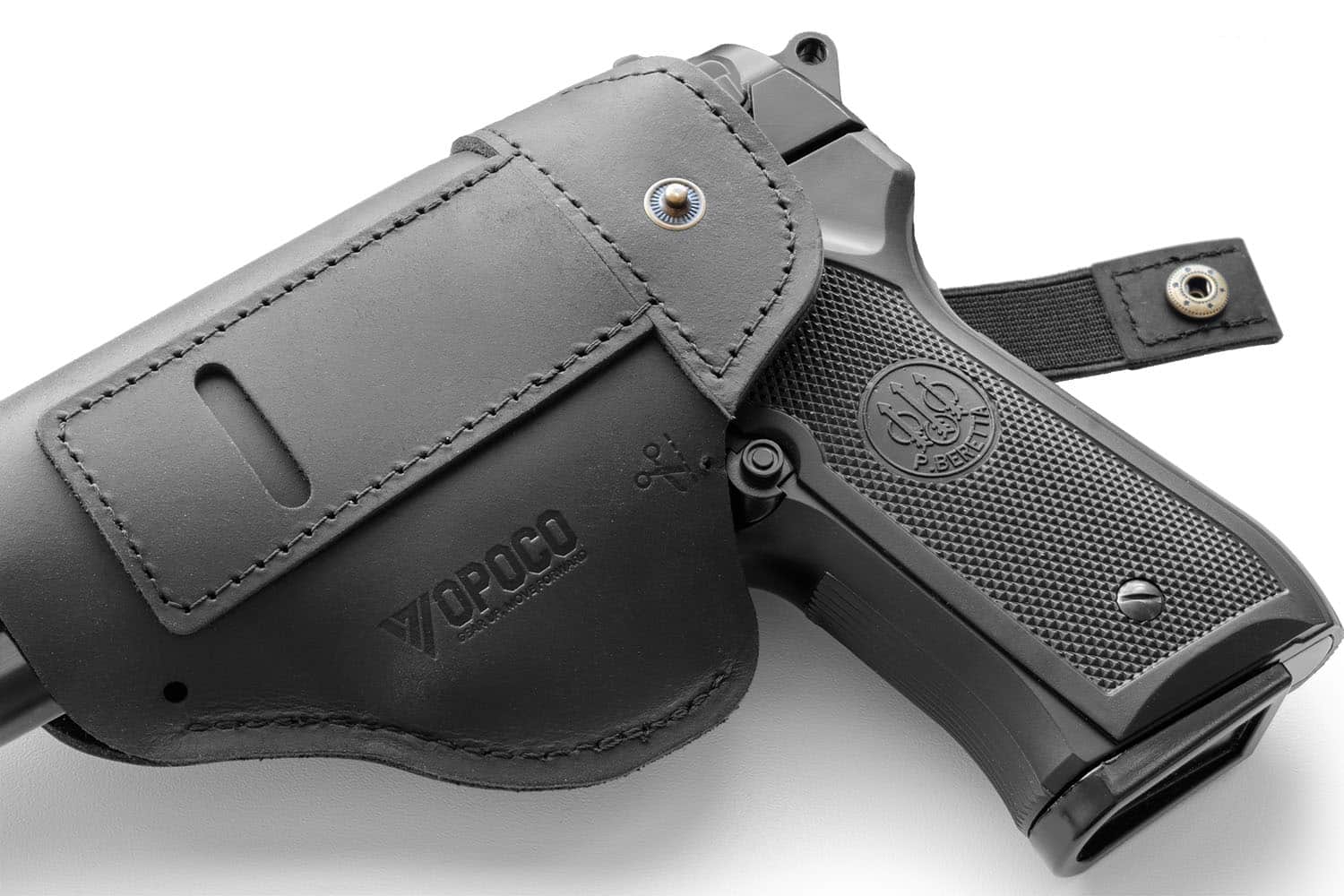 Кобура кожаная, внутрибрючная для Beretta 8000 и Stoeger Cougar - Image 2