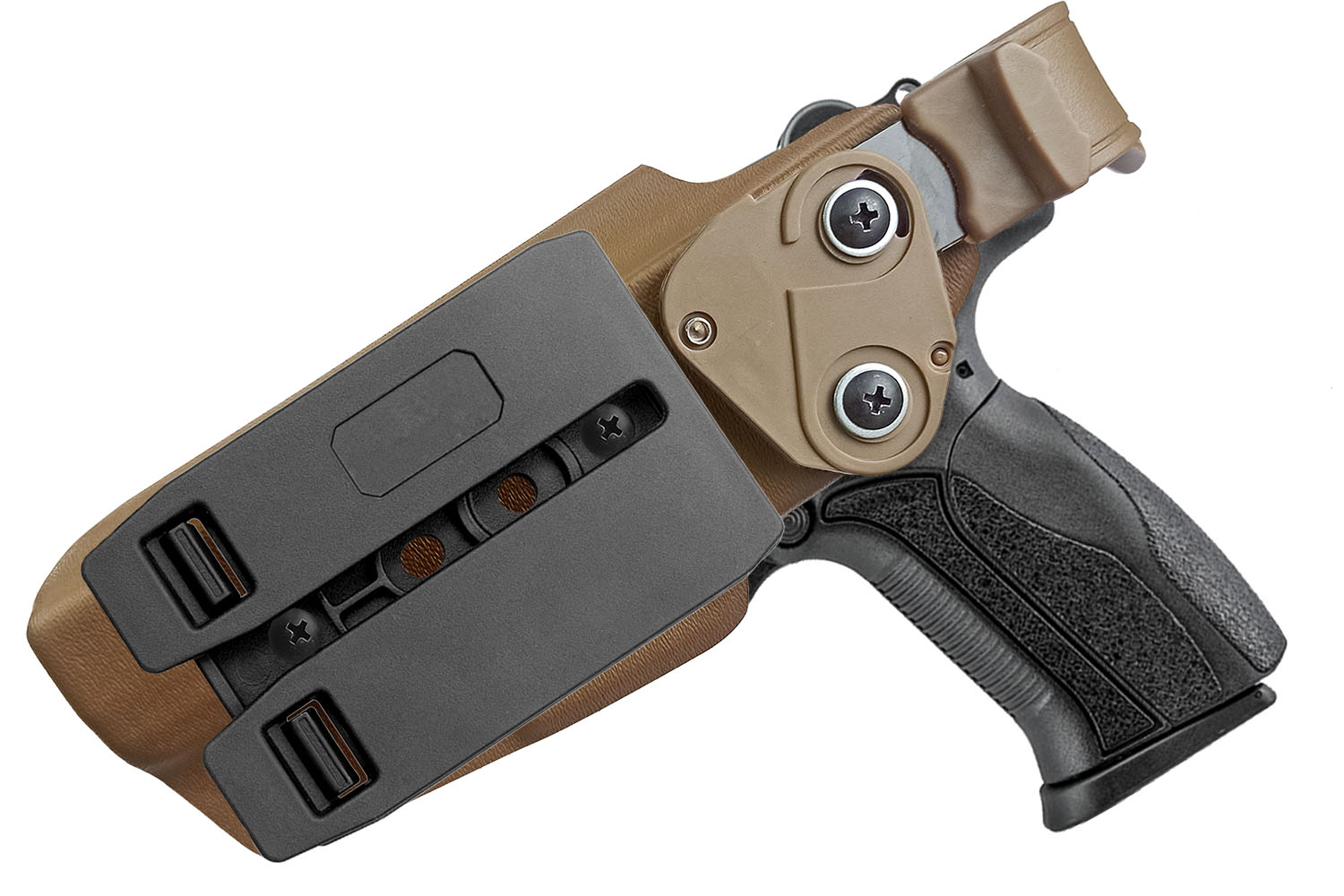 Пластикова кобура, кріплення поясне (Tek-Lok) чи Molle для Flarm T910, Grand Power (Кайдекс) - Зображення 6