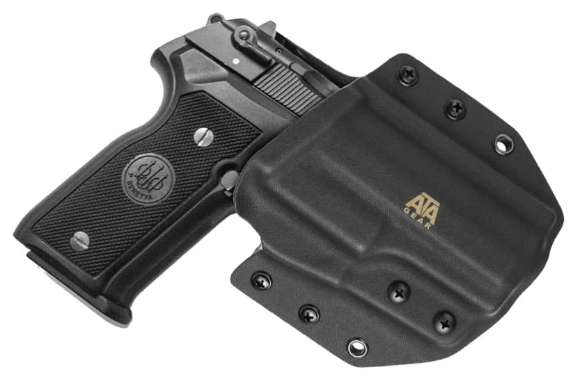 Кобура пластикова, поясна для Beretta 8000 і Stoeger Cougar (Кайдекс)