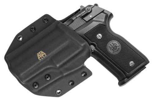 ЛЕВША | Кобура пластиковая, поясная для Beretta 8000 и Stoeger Cougar (Кайдекс) ATA Gear