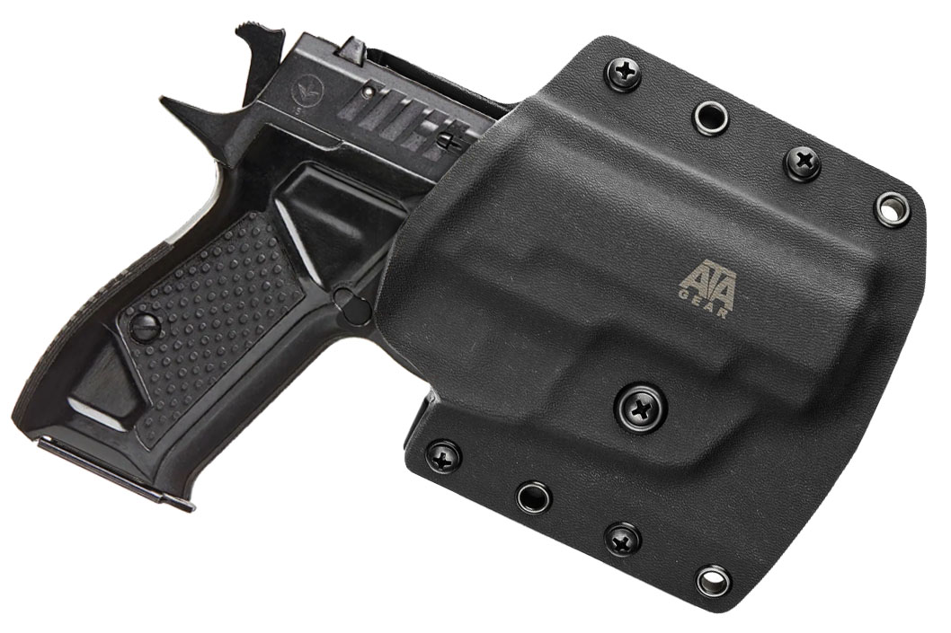 R01F-12R-BK------01 Кобура пластиковая, поясная и Molle для Форт-12 (Кайдекс) ATA Gear - Image 1