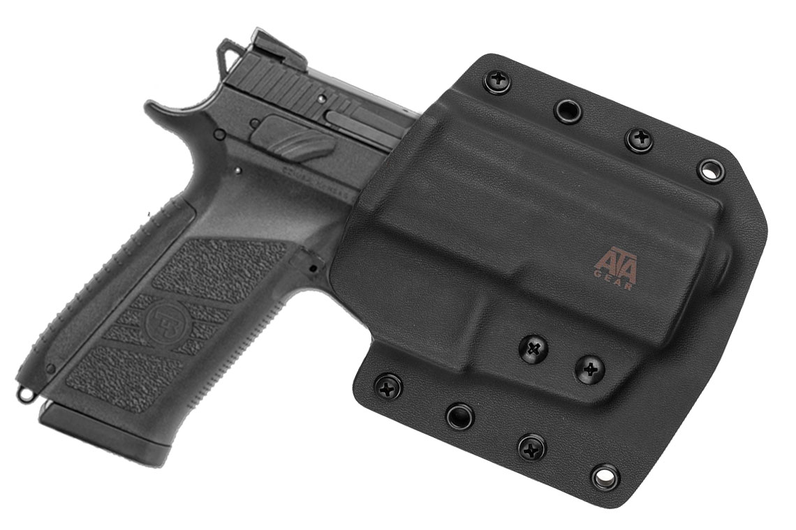 Кобура пластикова, поясна і Molle для CZ P-09 (Кайдекс) ATA Gear - Зображення 1