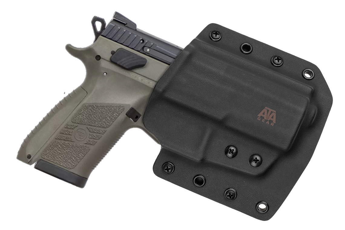 Кобура пластикова, поясна і Molle для CZ P-07 Duty / T-REX (Кайдекс) ATA Gear