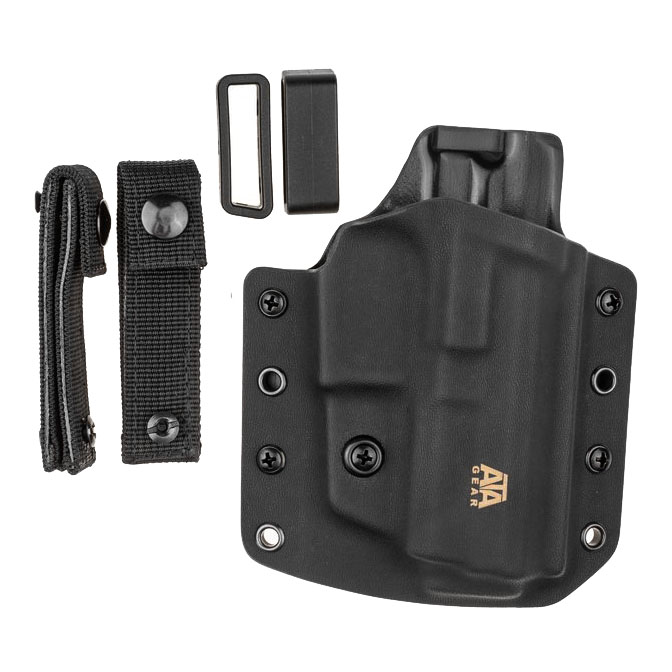Кобура пластиковая, поясная и Molle для Grand Power, Flarm T910, Эрма Т9 (Кайдекс) ATA Gear - Image 2