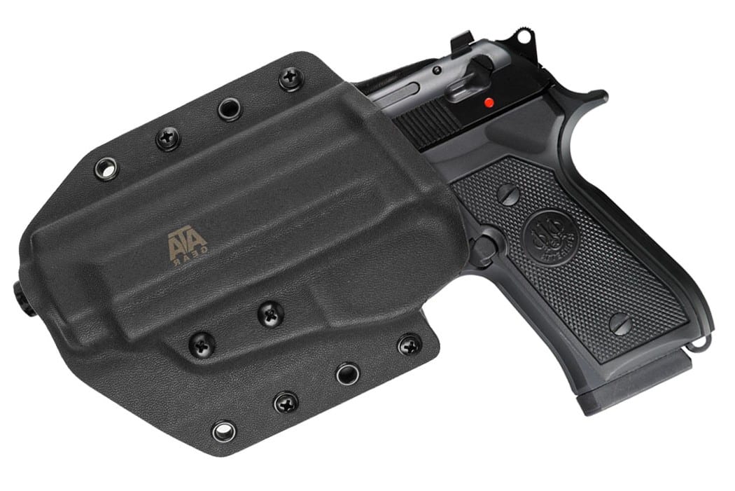 ЛІВША | Кобура пластикова, поясна і Molle для Beretta M9/92 (Кайдекс) ATA Gear - Зображення 1