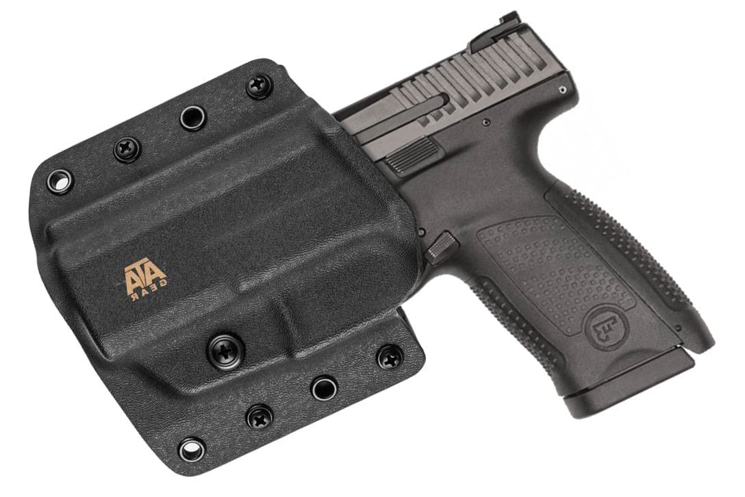 ЛІВША | Кобура пластикова, поясна і Molle для CZ P-10 (Кайдекс) ATA Gear