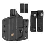 ЛІВША | Кобура пластикова, поясна і Molle для CZ P-10 (Кайдекс) ATA Gear - Зображення 2