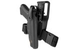 Пластиковая кобура на понижающей платформе + Molle для Glock (Кайдекс) ATA Gear