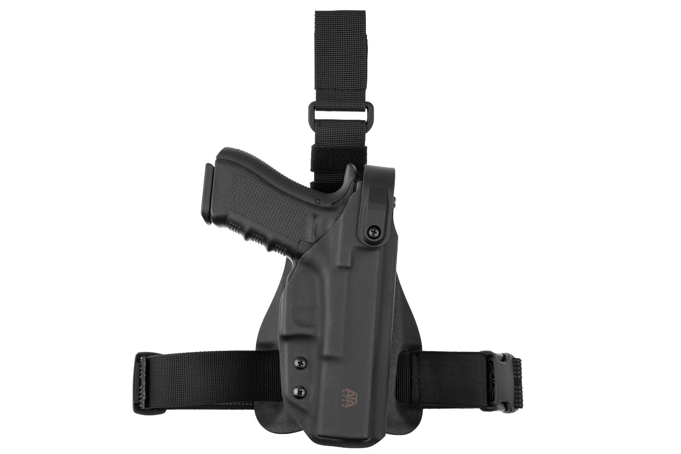 SET_LP2_K_R_BK-04 Пластикова стегнова кобура для Glock (Кайдекс) - Зображення 1