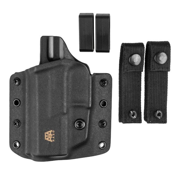ЛІВША | Кобура пластикова, поясна і Molle для CZ P-10 (Кайдекс) ATA Gear - Зображення 2