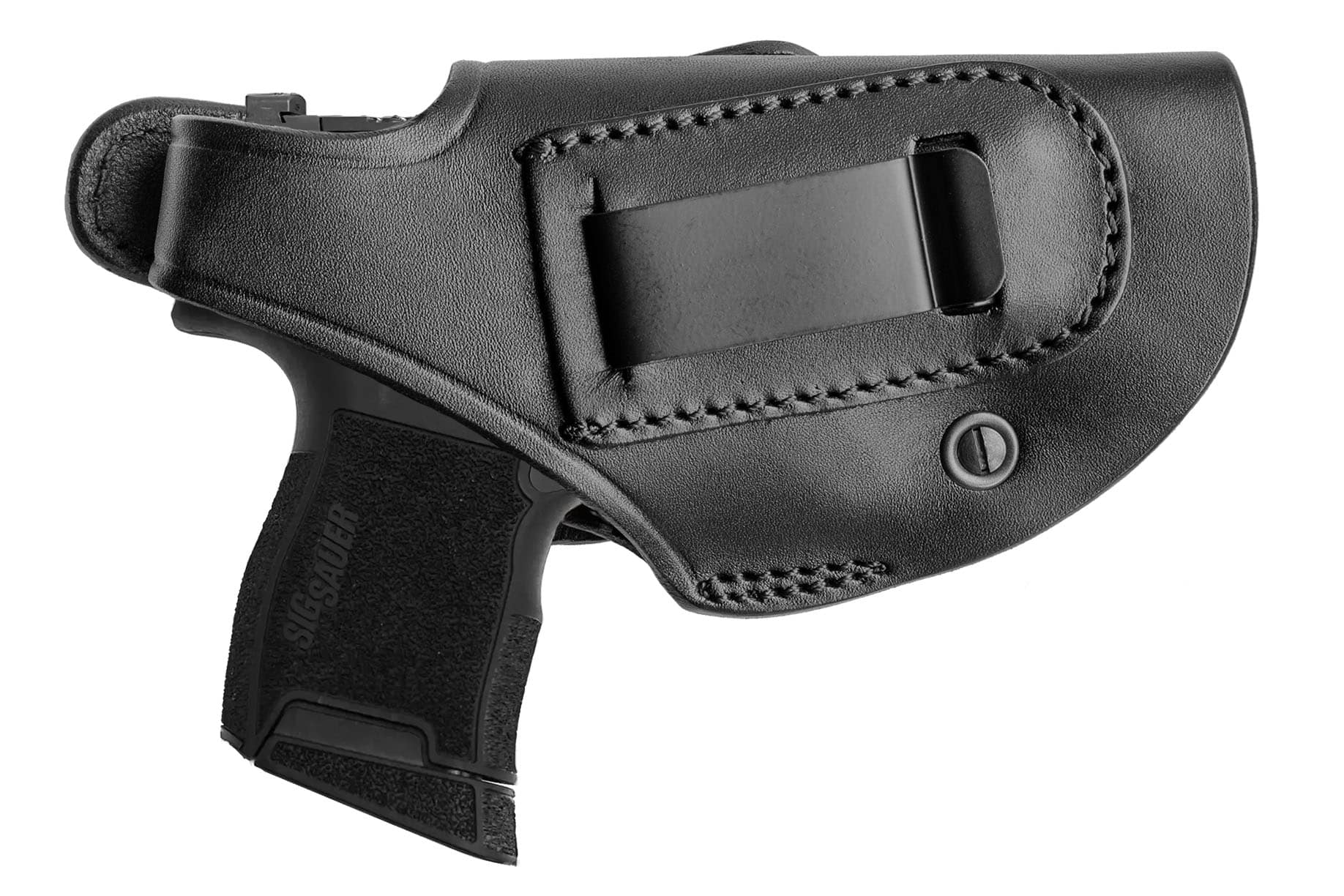 Кобура шкіряна, поясна/внутрібрючна для SIG Sauer P365 - Зображення 1