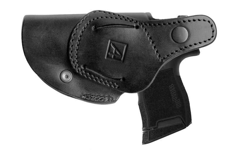 Кобура кожаная, поясная/внутрибрючная для SIG Sauer P365 - Image 2